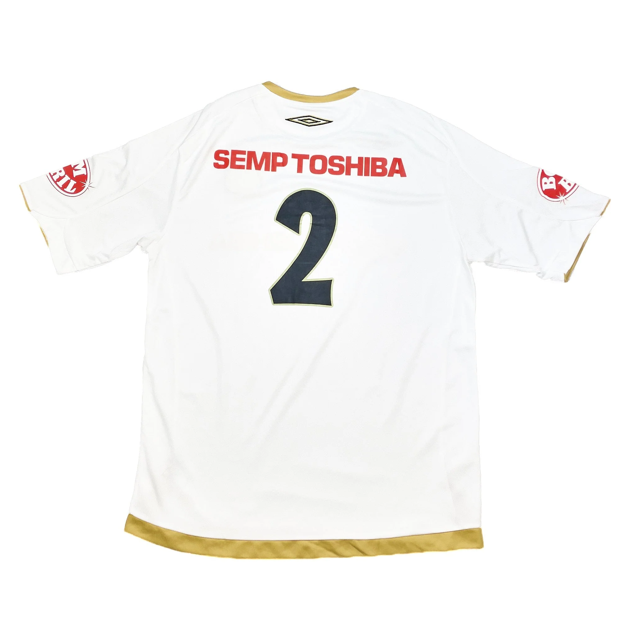 2007/08 Santos #2 Home Shirt (XL) Umbro - Image 2