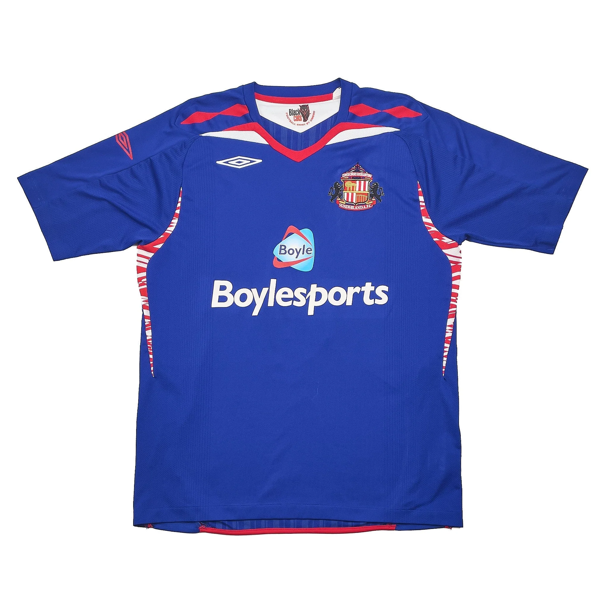 2007/08 Sunderland Jones #17 Third Shirt (L) Umbro - Image 2