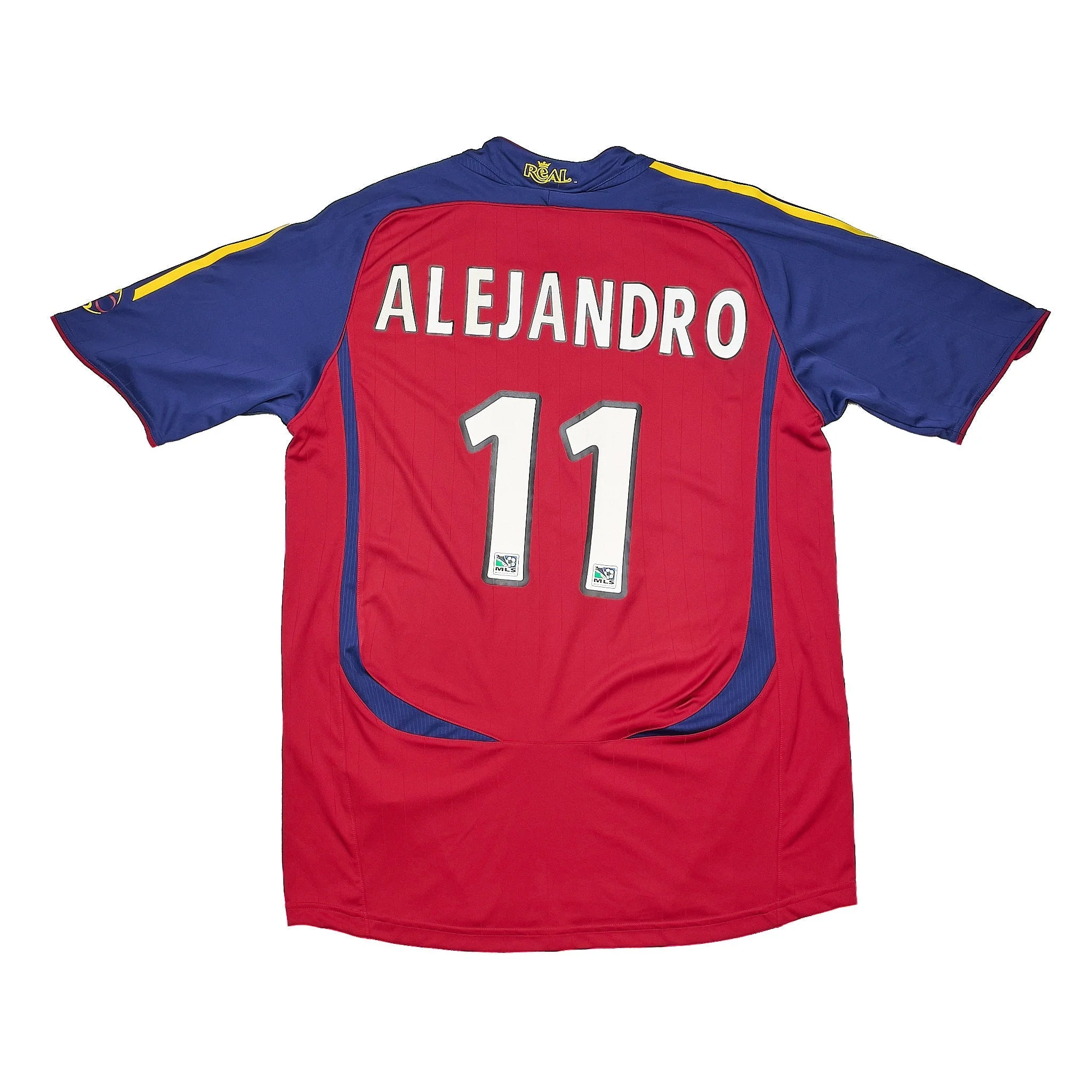 2007 Real Salt Lake Alejandro #11 *Player Issue* Home Shirt (L) Adidas - Image 2