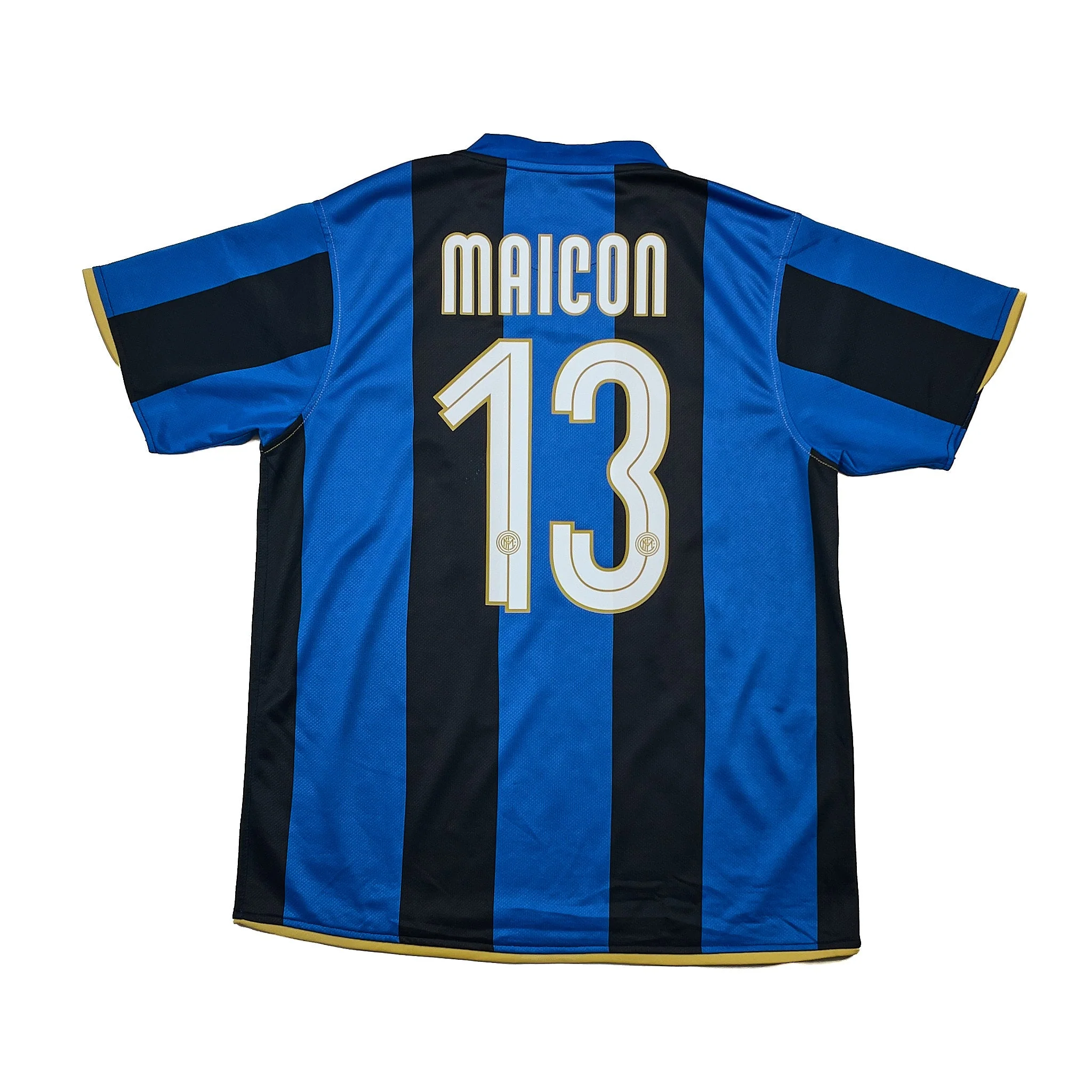 2008/09 Inter Milan Maicon #13 Home Shirt (S) Nike - Image 3