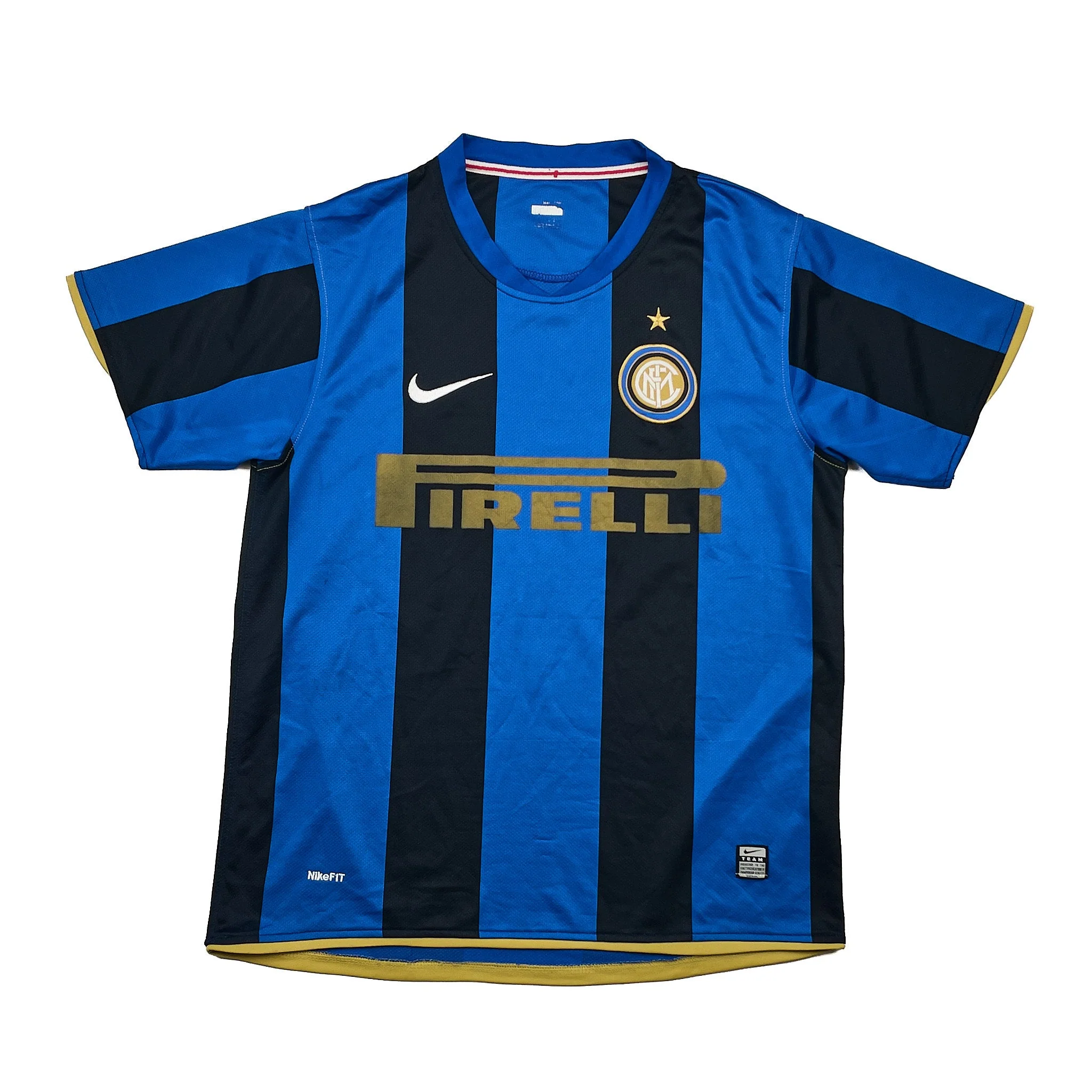 2008/09 Inter Milan Maicon #13 Home Shirt (S) Nike - Image 4