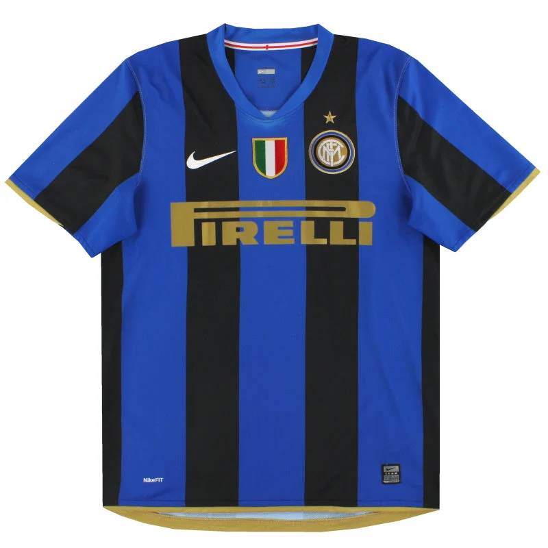 2008-09 Inter Milan Nike Home Shirt M