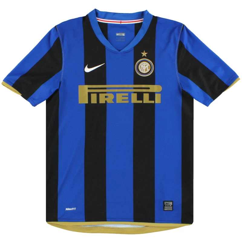 2008-09 Inter Milan Nike Home Shirt L