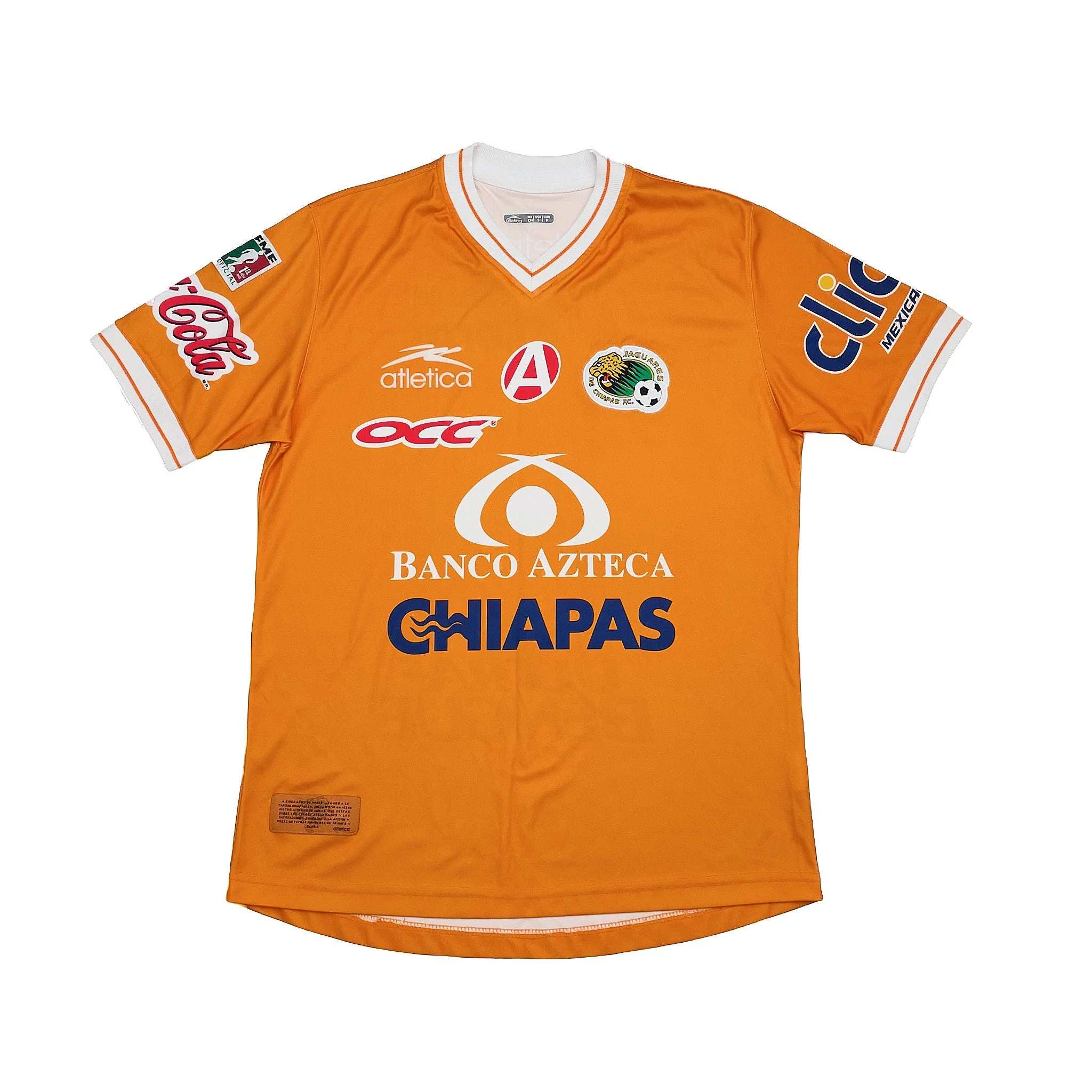 2008/09 Jaguares Chiapas Home Shirt (S) Atletica - Image 3