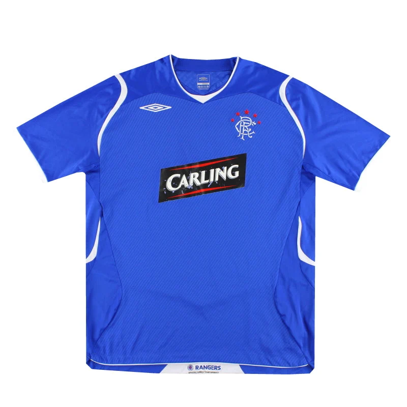 2008-09 Rangers Umbro Home Shirt XL