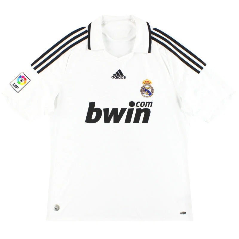 2008-09 Real Madrid adidas Home Shirt XXL