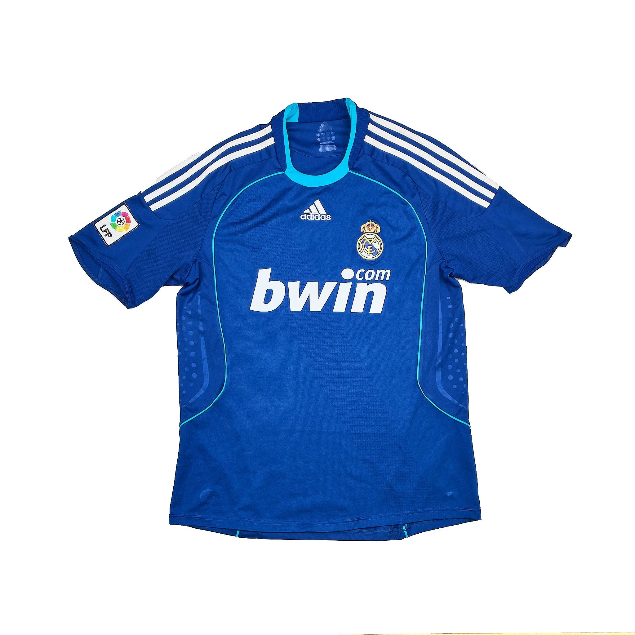 2008/09 Real Madrid Raul #7 Away Shirt (M) Adidas - Image 2
