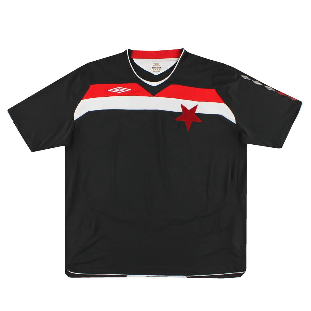 2008-09 Slavia Prague adidas Away Shirt XXL