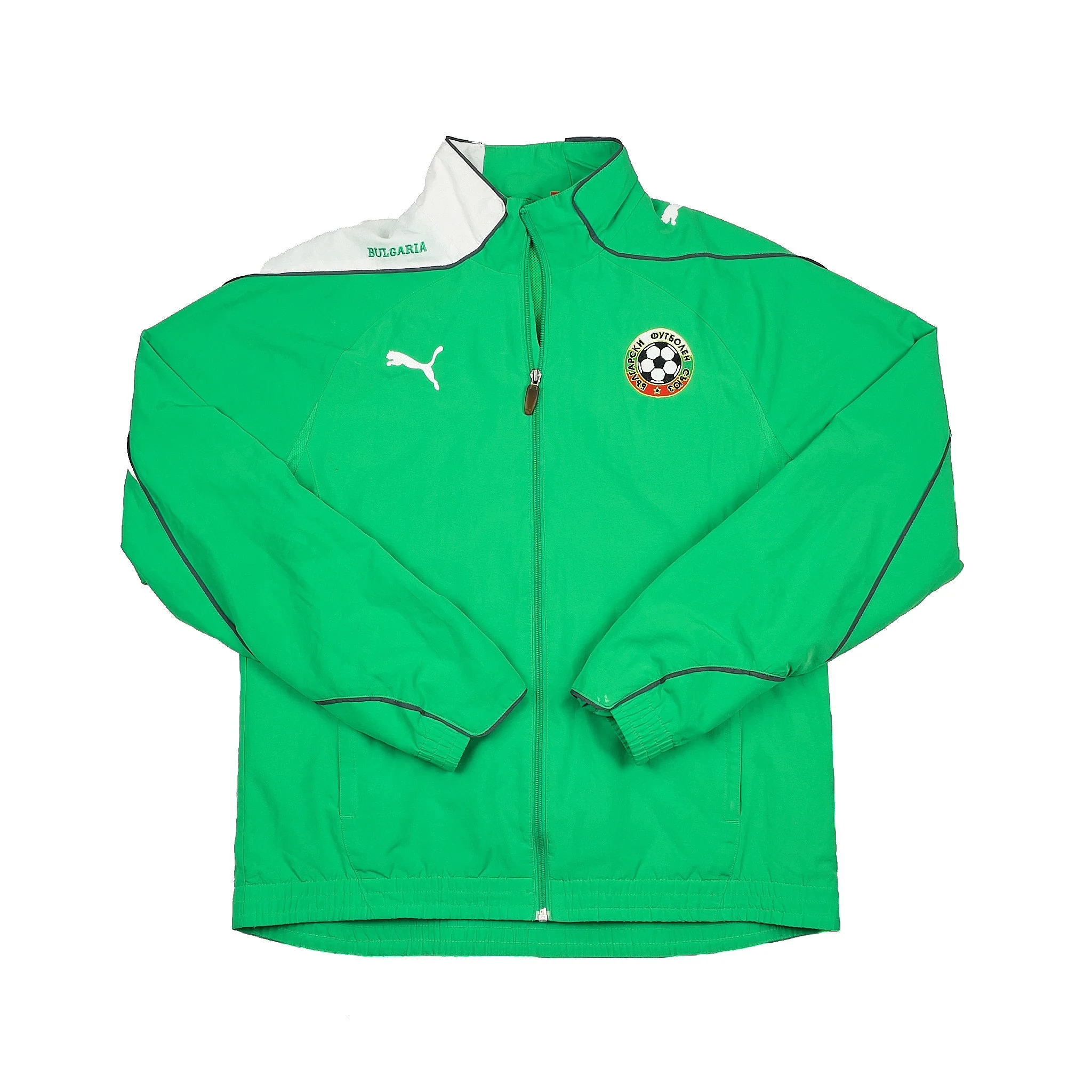 2008/10 Bulgaria Track Jacket (L) Puma - Image 3