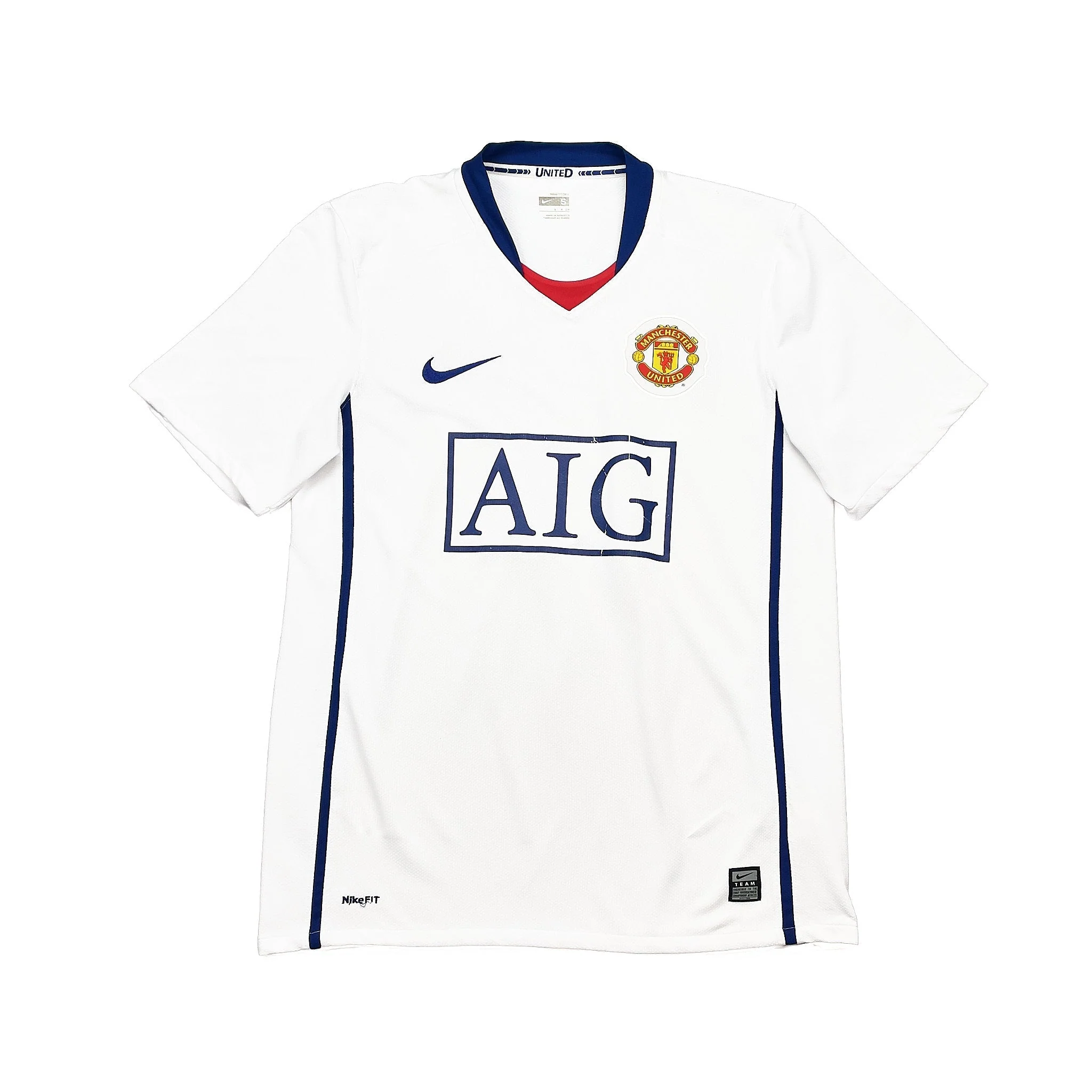 2008/10 Manchester United Ronaldo #7 Away Shirt (S) Nike - Image 2