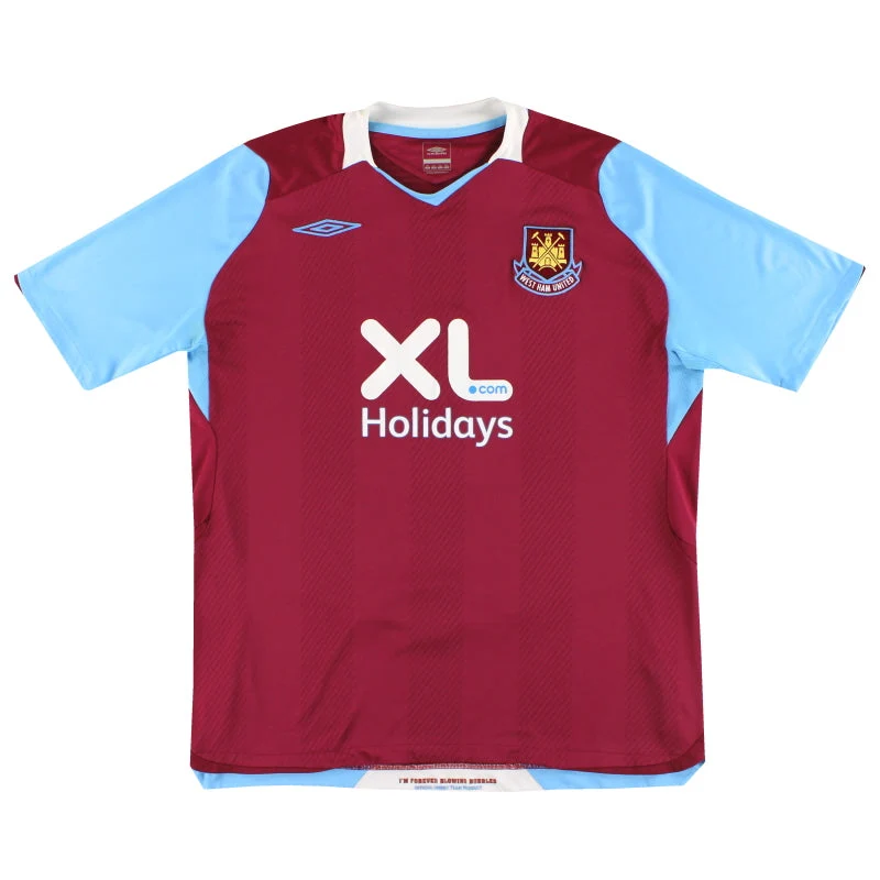 2008 West Ham Home Shirt XL