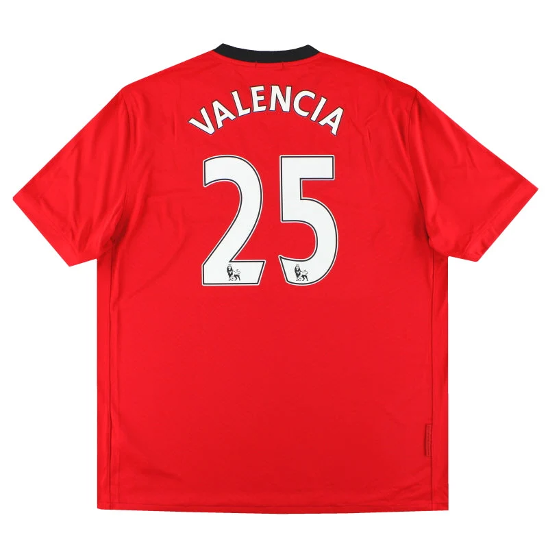 2009-10 Manchester United Nike Home Shirt Valencia #25 *w/tags* XXL