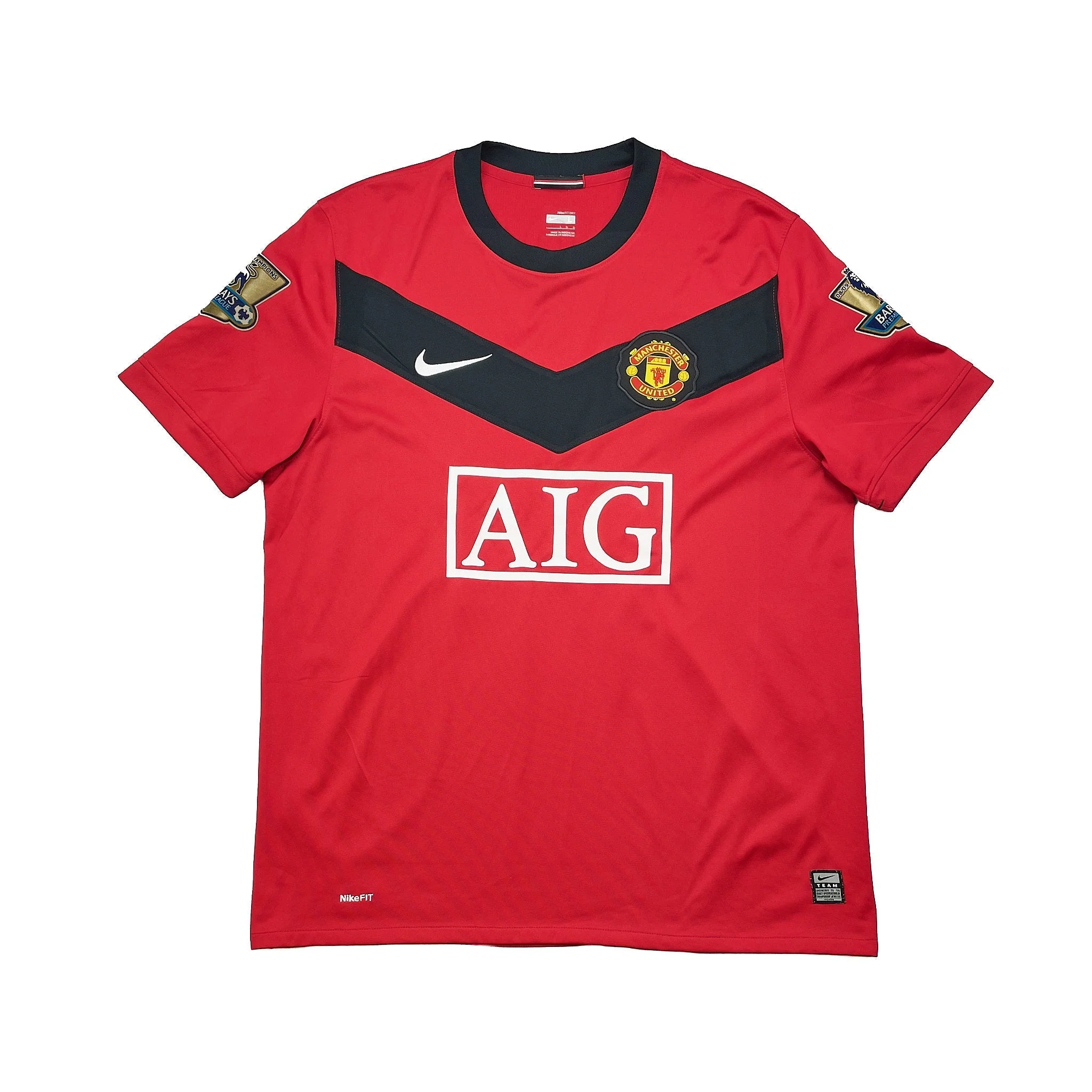 2009/10 Manchester United Scholes #18 Home Shirt (L) Nike - Image 2