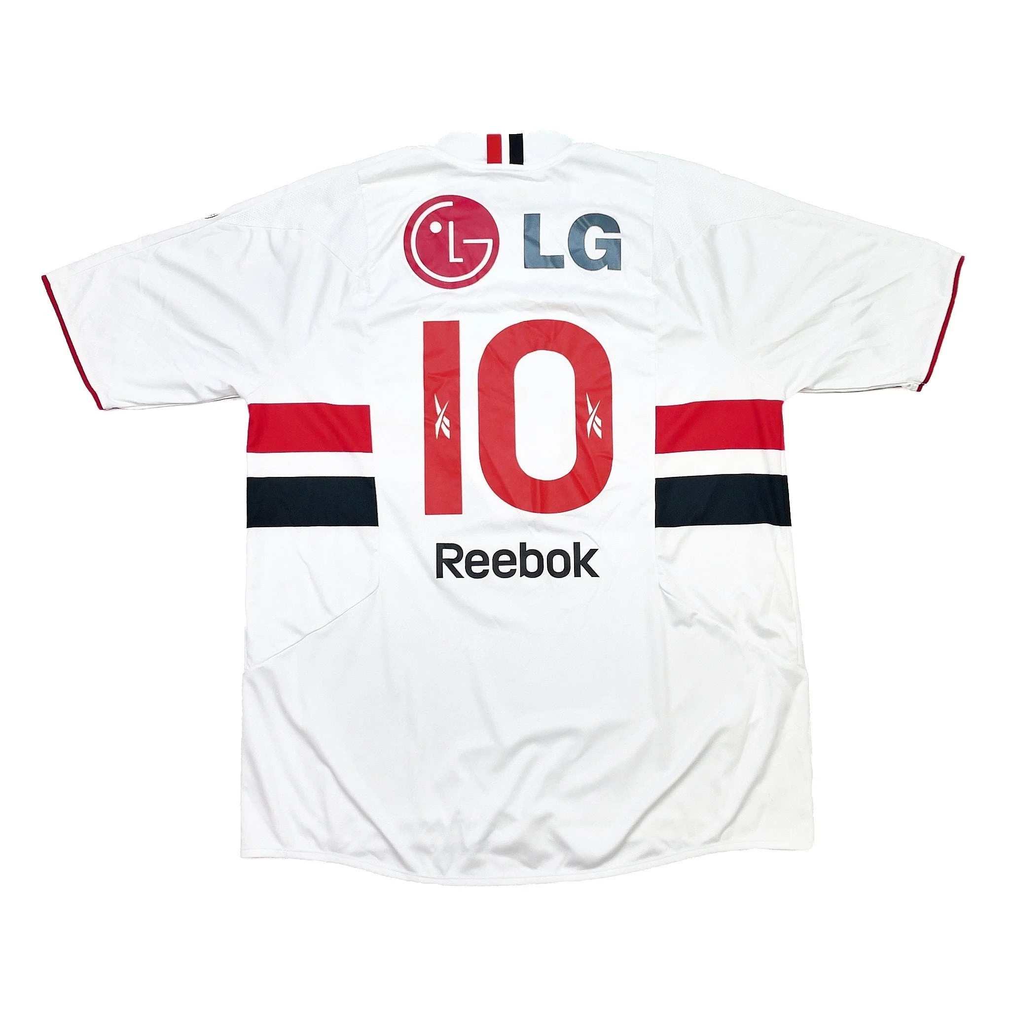 2009/10 Sao Paulo #10 Home Shirt (M) Reebok - Image 2
