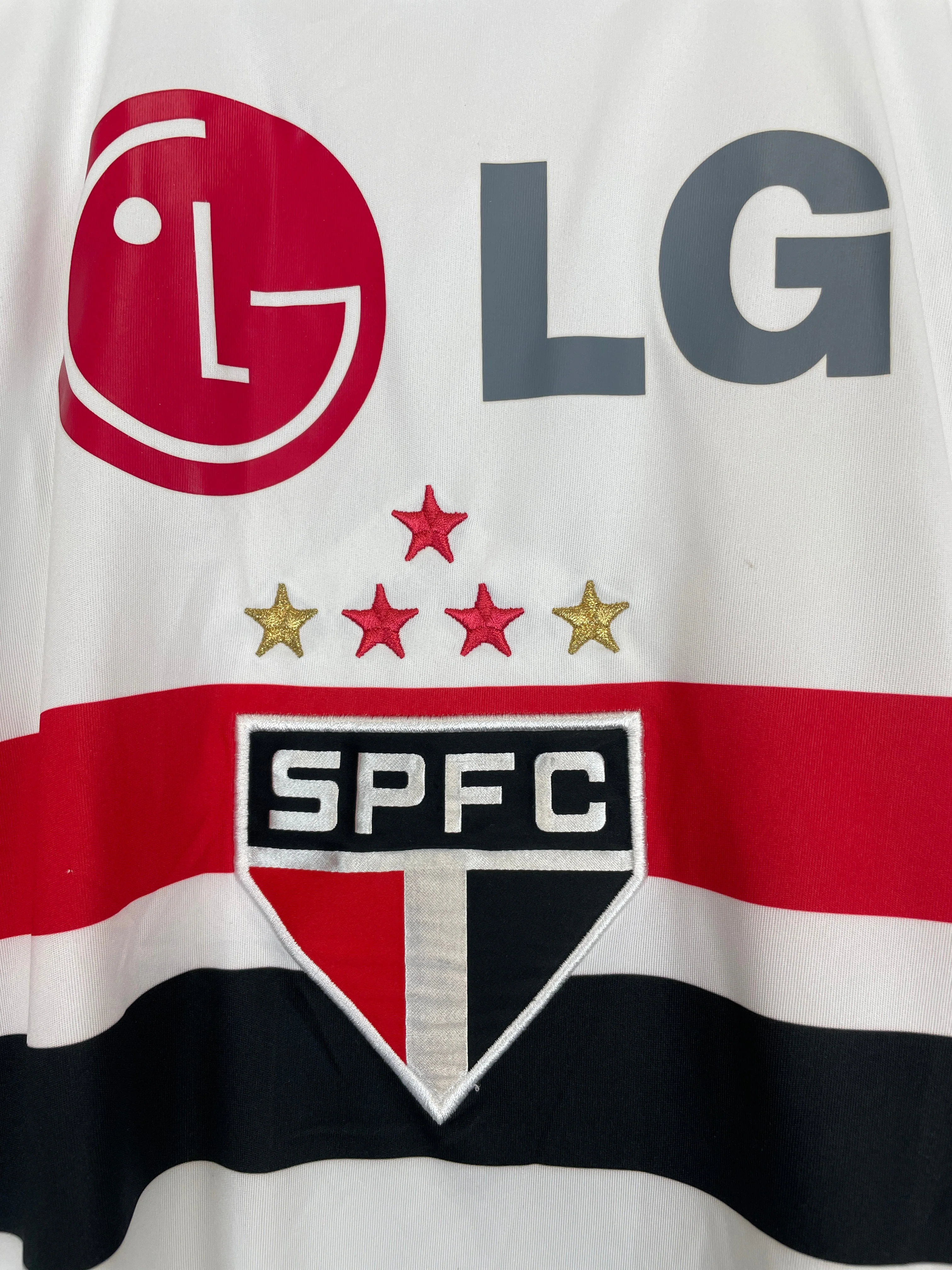 2009/10 Sao Paulo #10 Home Shirt (M) Reebok - Image 3