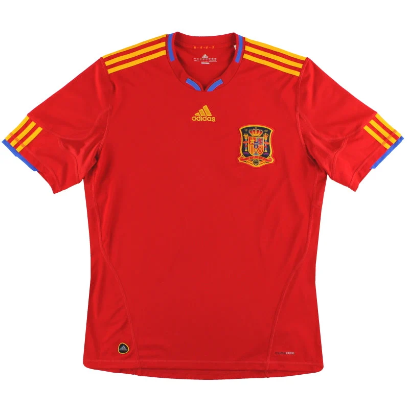 2009-10 Spain adidas Home Shirt M