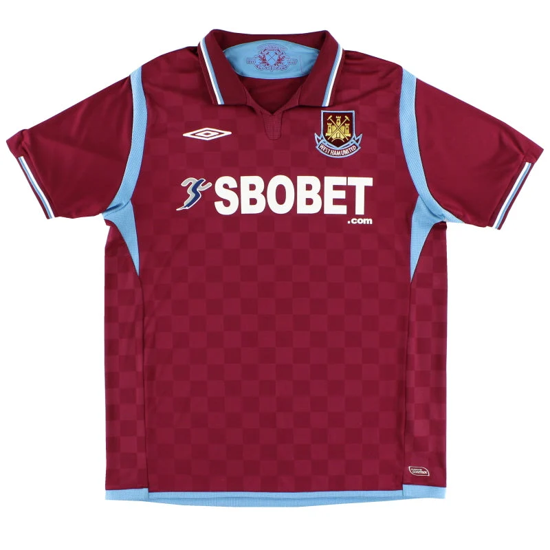 2009-10 West Ham Umbro Home Shirt XL