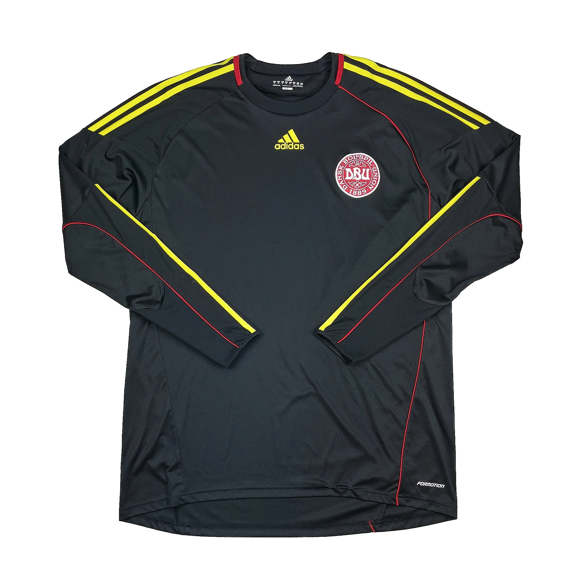 2010/11 Denmark *Player Issue* GK Shirt (XL) Adidas - Image 3