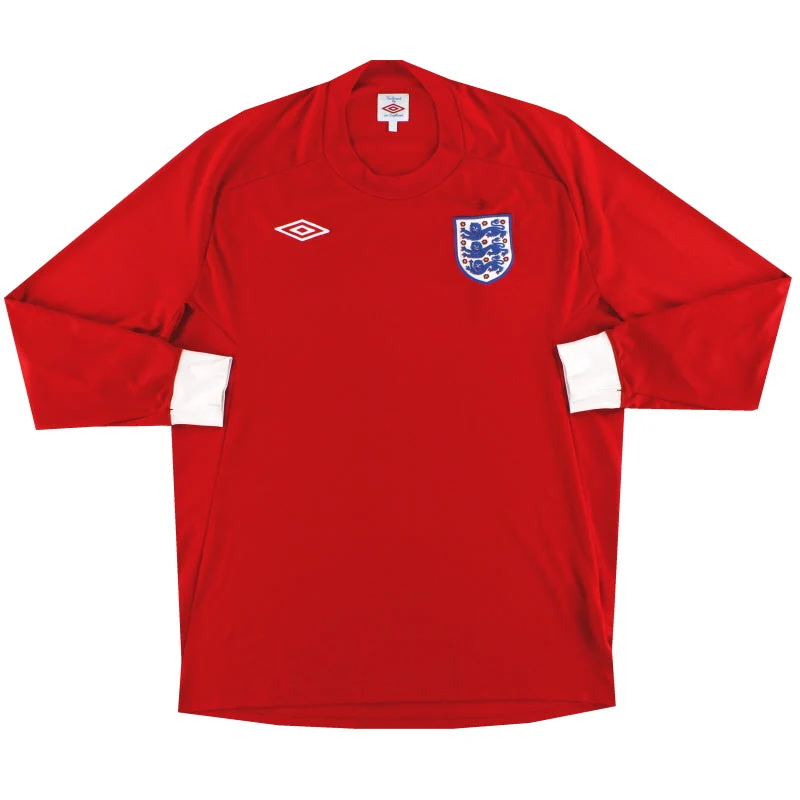 2010-11 England Umbro Away Shirt L/S M