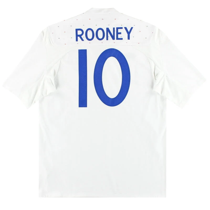 2010-11 England Umbro Home Shirt Rooney #10 XL