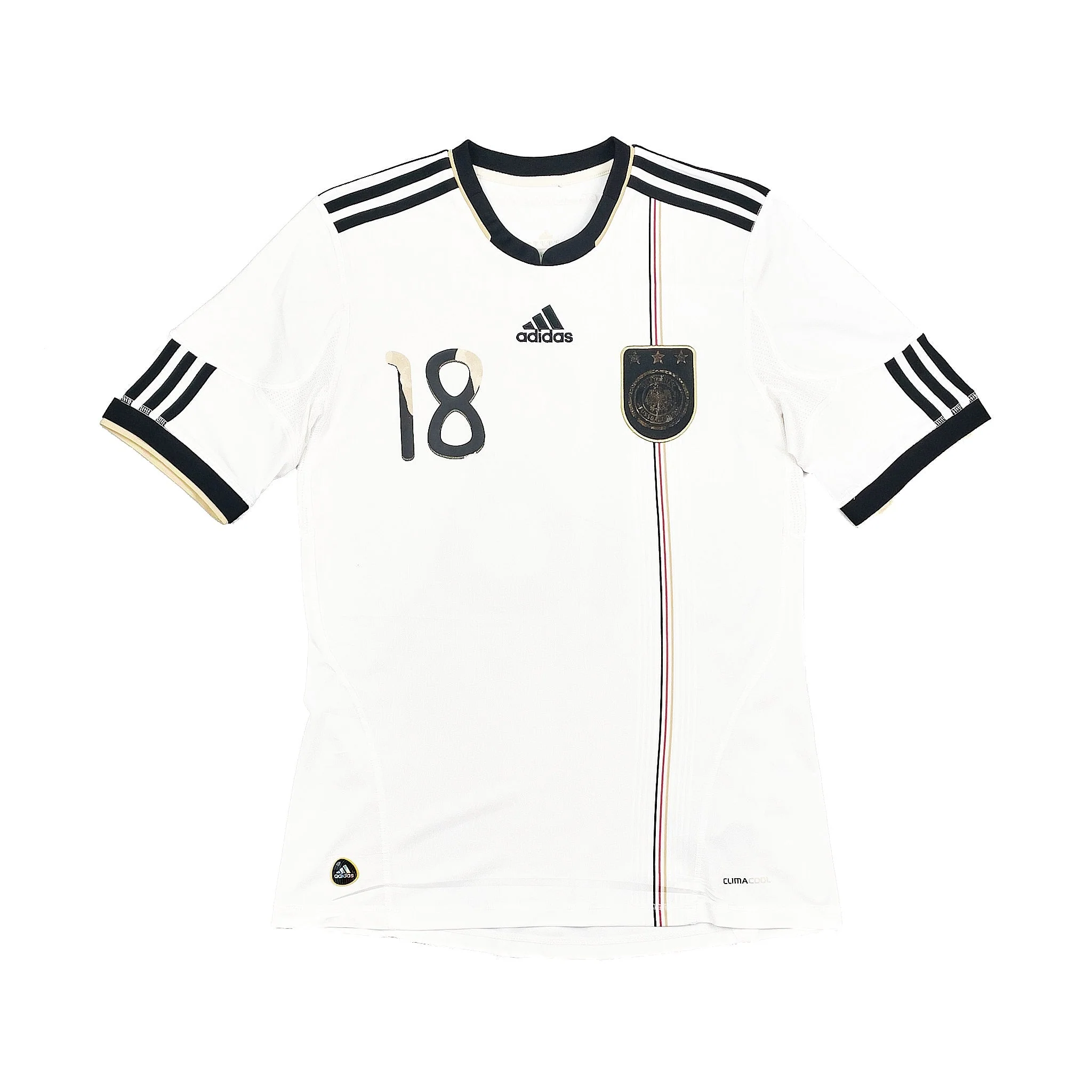 2010/11 Germany Klinsmann #18 Home Shirt (S) Adidas - Image 4