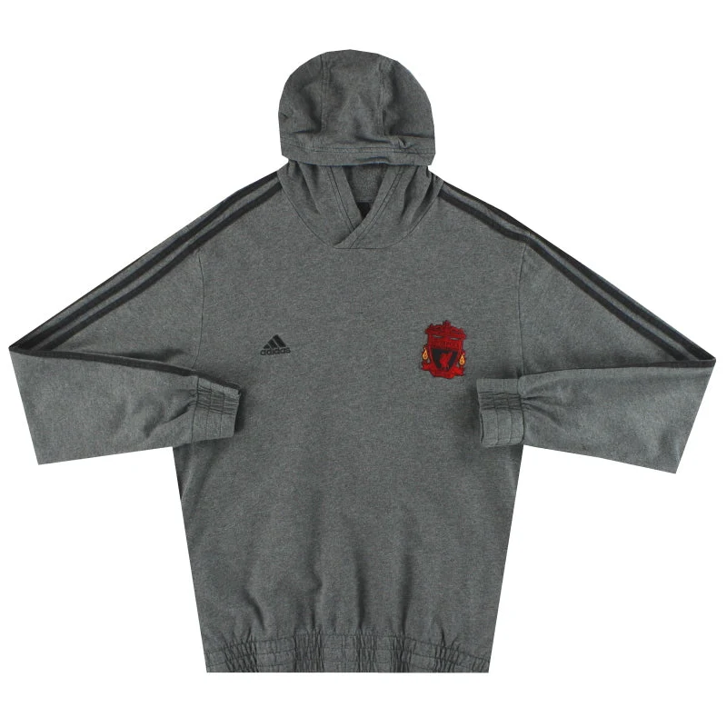 2010-11 Liverpool adidas Hoodie L