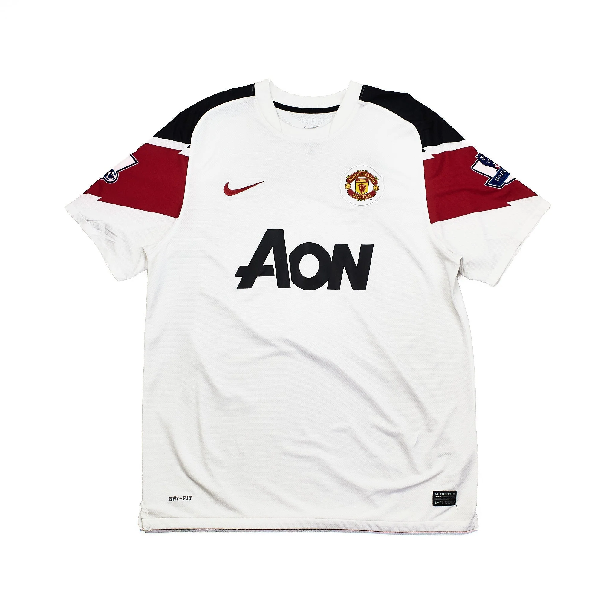 2010/11 Manchester United Berbatov #9 Away Shirt (L) Nike - Image 2