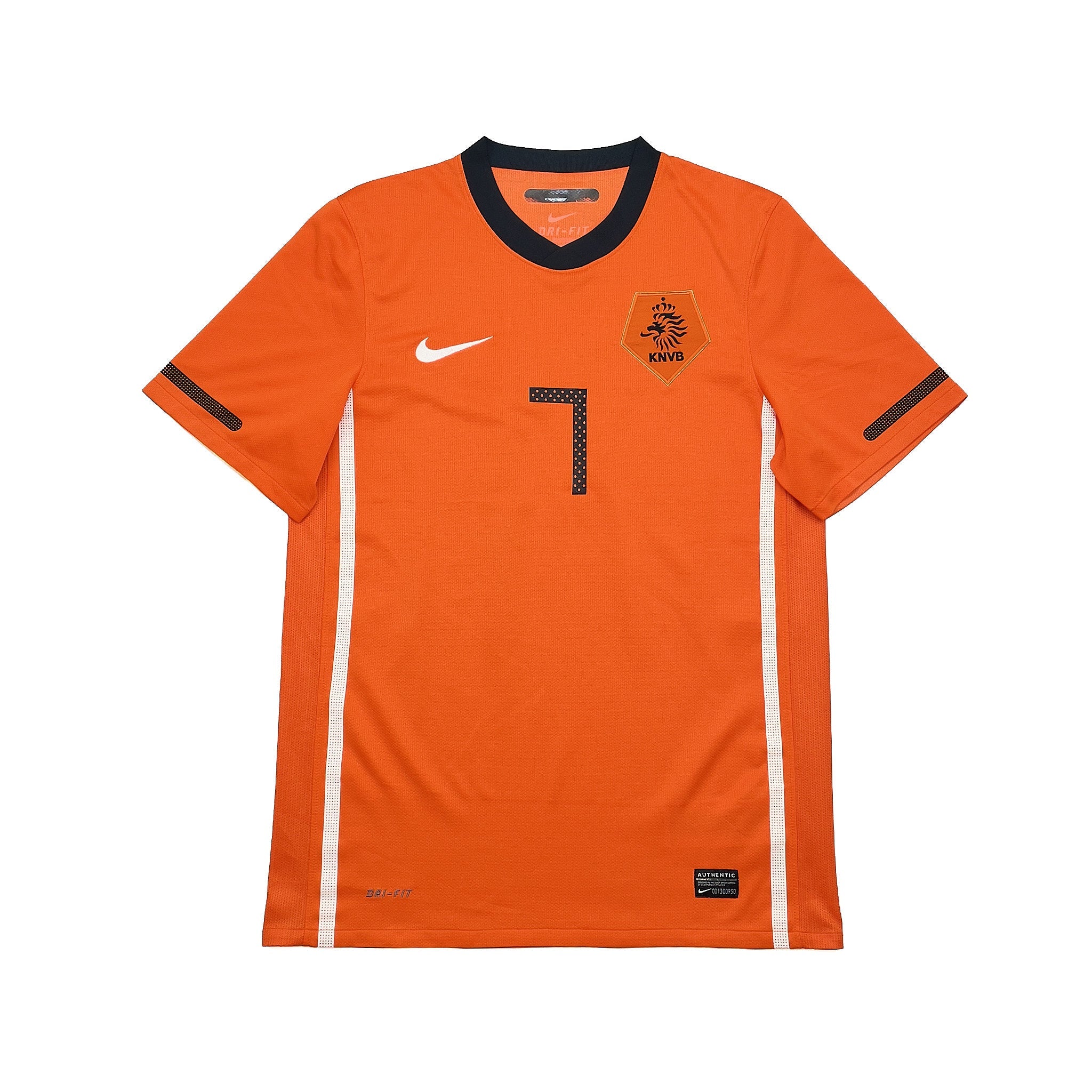 2010/11 Netherlands Kuyt #7 Home Shirt (S) Nike - Image 2