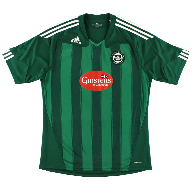 2010-11 Plymouth adidas Home Shirt M