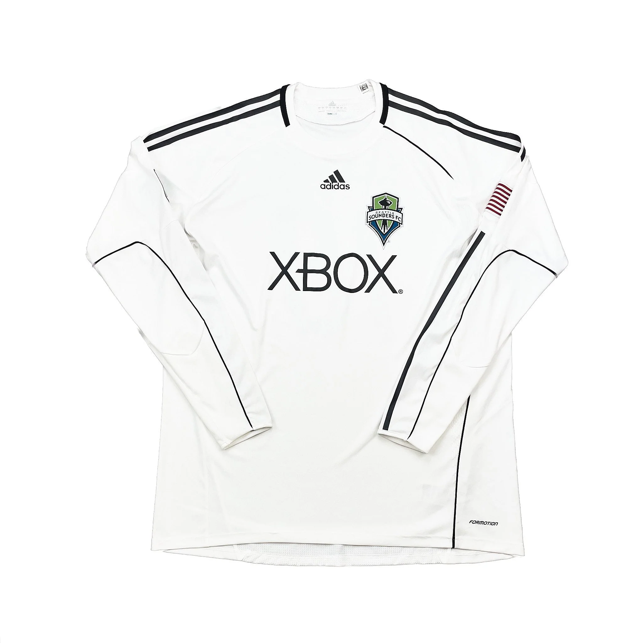 2010/11 Seattle Sounders Keller #18 *Match Worn Vs Manchester United* GK Shirt (XL) Adidas - Image 2