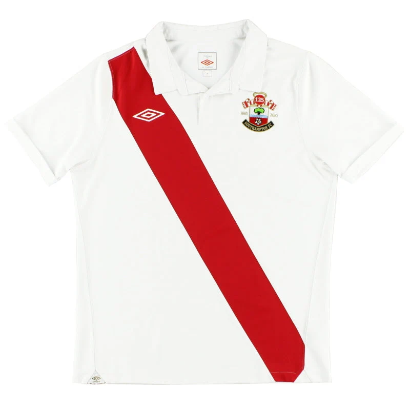 2010-11 Southampton Umbro '125 Years' Home Shirt *Mint* XL