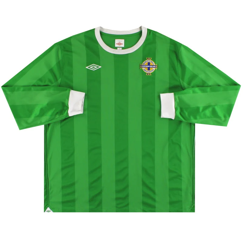2010-12 Northern Ireland Umbro Home Shirt L/S *Mint* XXL
