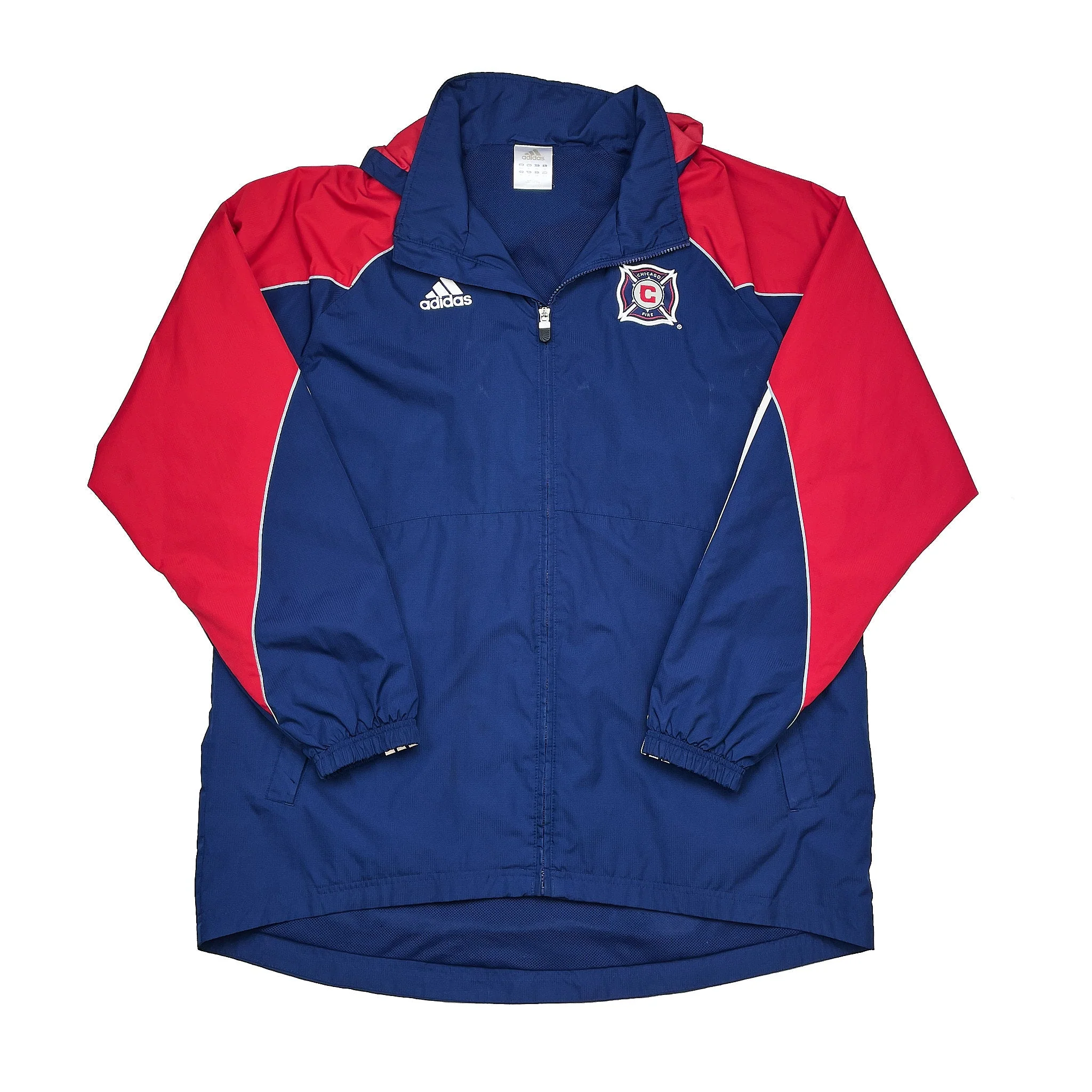 2010 Chicago Fire Track Jacket (XL) Adidas - Image 3
