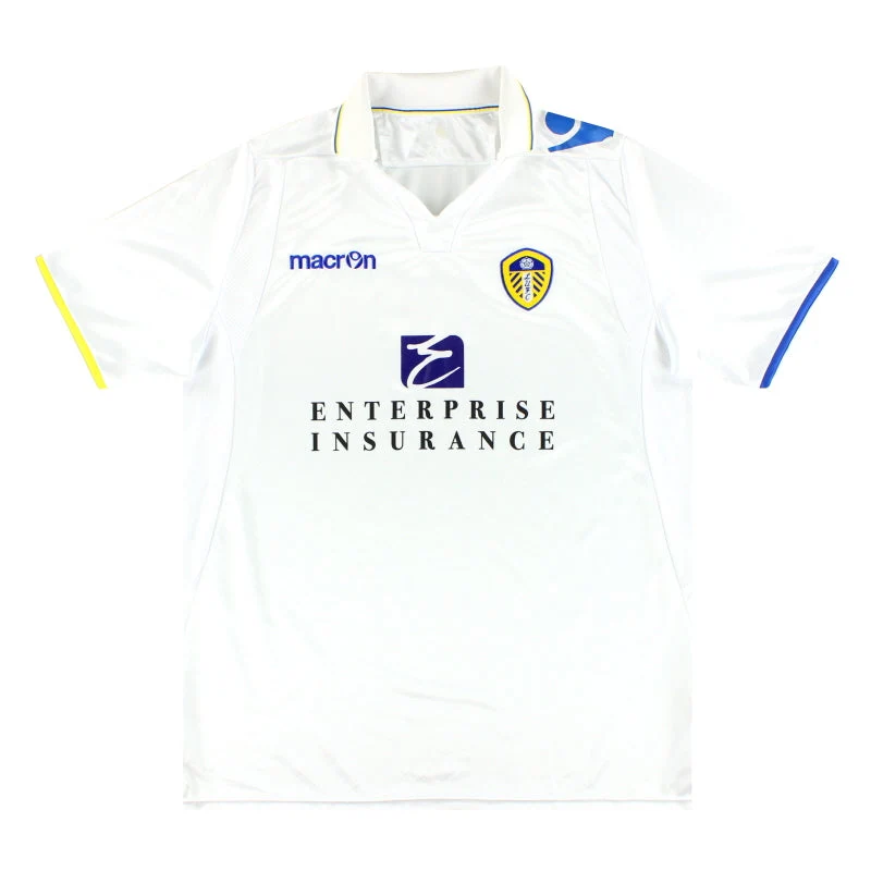 2011-12 Leeds Macron Home Shirt S