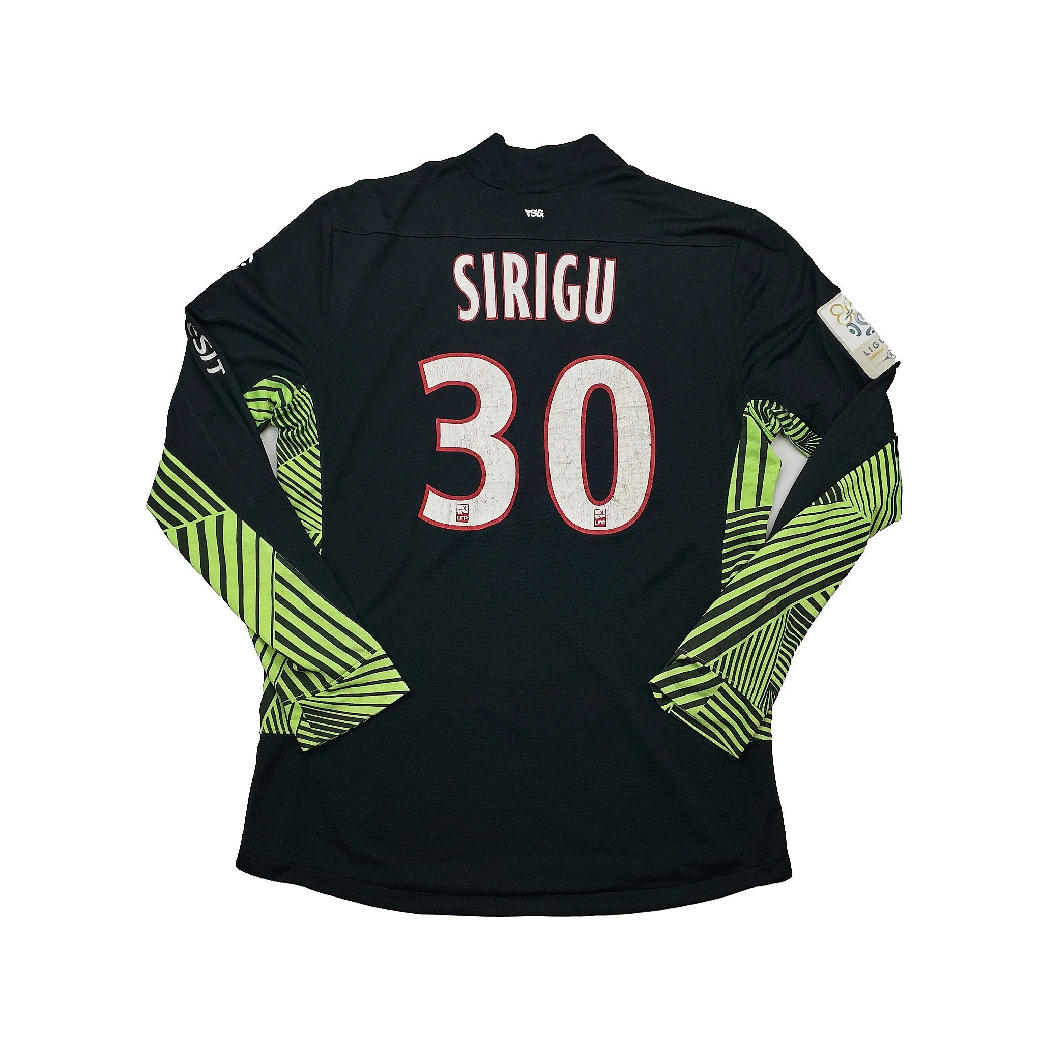 2011/12 PSG Sirigu #30 *Match Issue* GK Shirt (L) Nike
