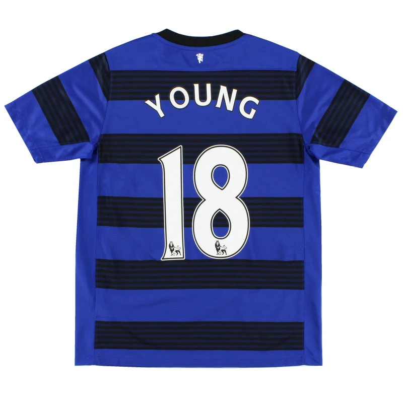 2011-13 Manchester United Nike Away Shirt Young #18 XL