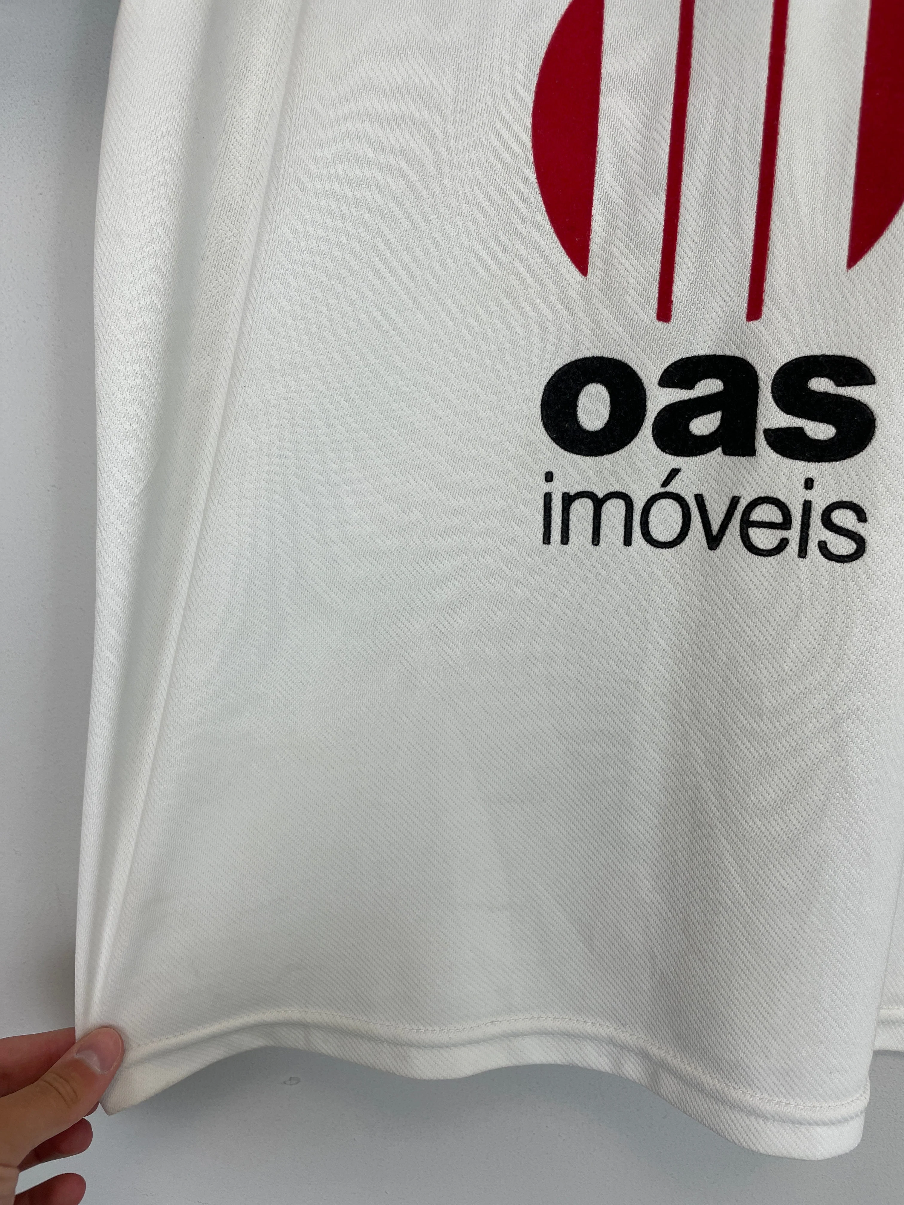 2011 Clube Bahia Juninho #7 Home Shirt (M) Lotto - Image 3