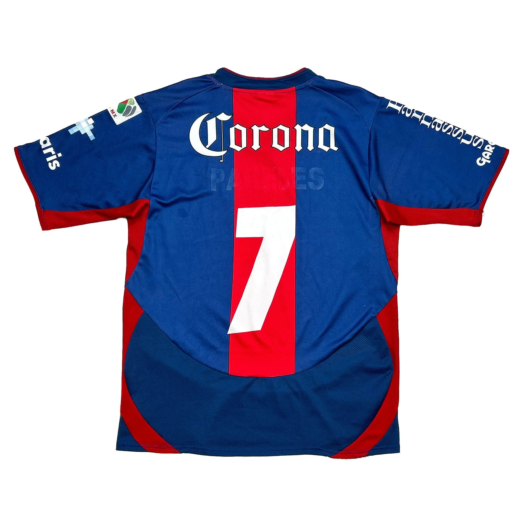 2012/13 Atlante Paredes #7 *Signed* Home Shirt (S) Garcis - Image 2