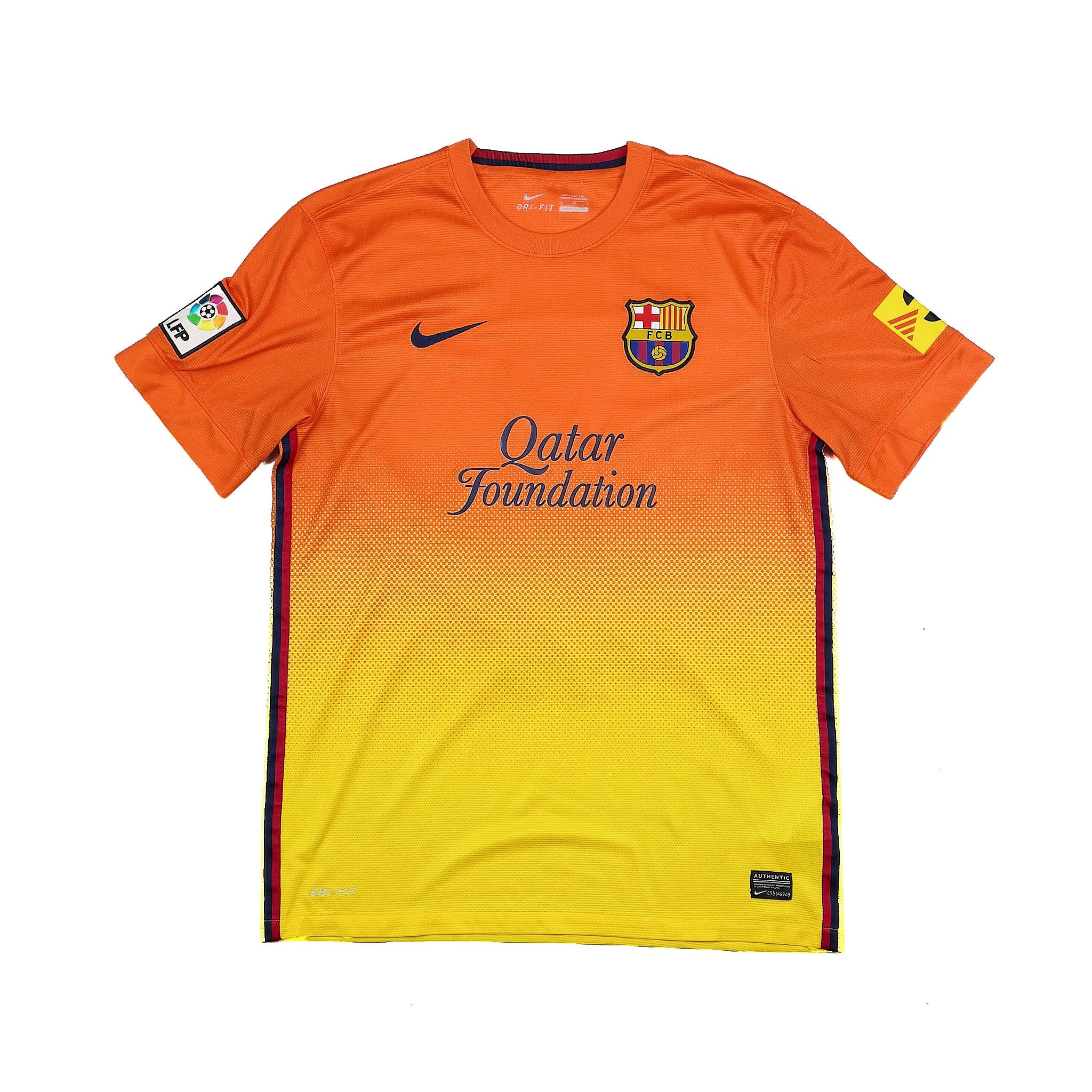 2012/13 Barcelona David Villa #7 Away Shirt (M) Nike - Image 4