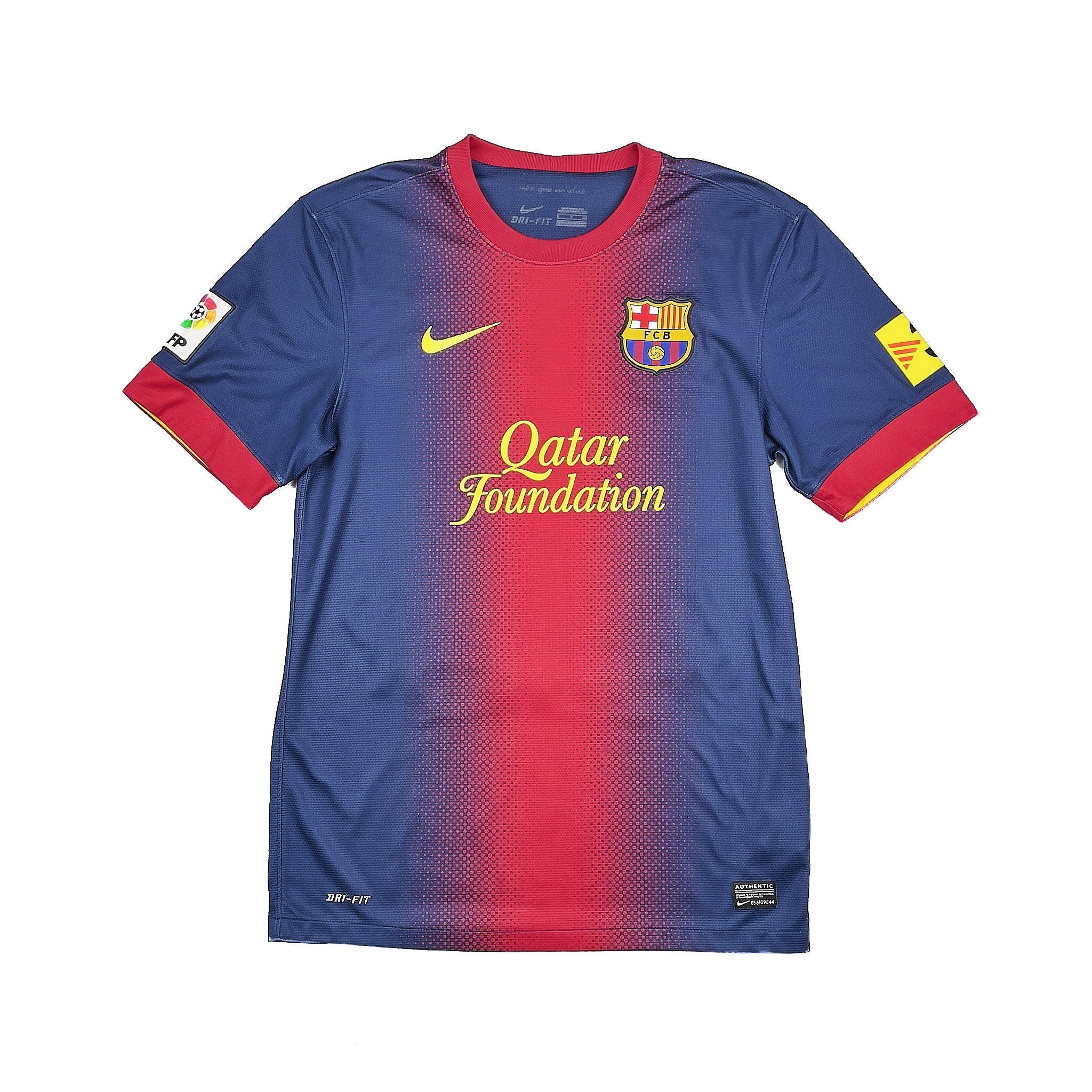 2012/13 Barcelona David Villa #7 Home Shirt (S) Nike - Image 2