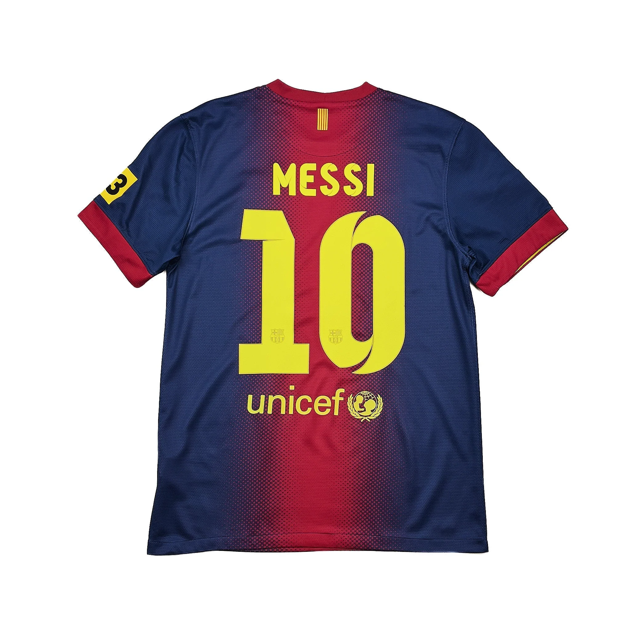 2012/13 Barcelona Messi #10 Home Shirt (S) Nike