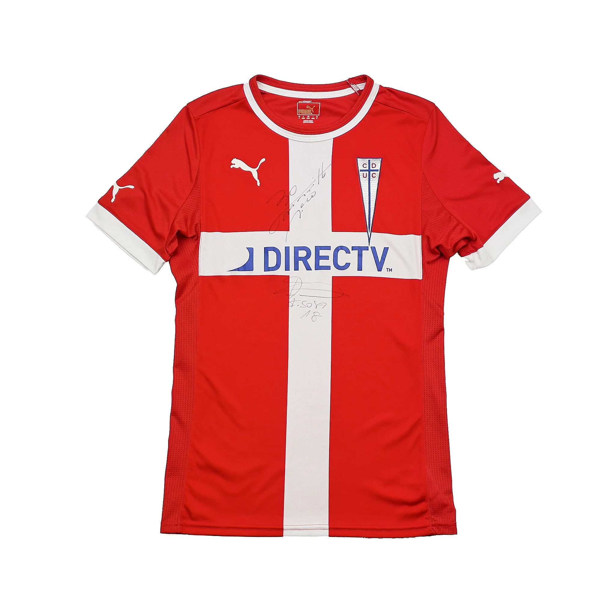 2012/13 Catolica Del Chile *Signed* Away Shirt (S) Puma - Image 3