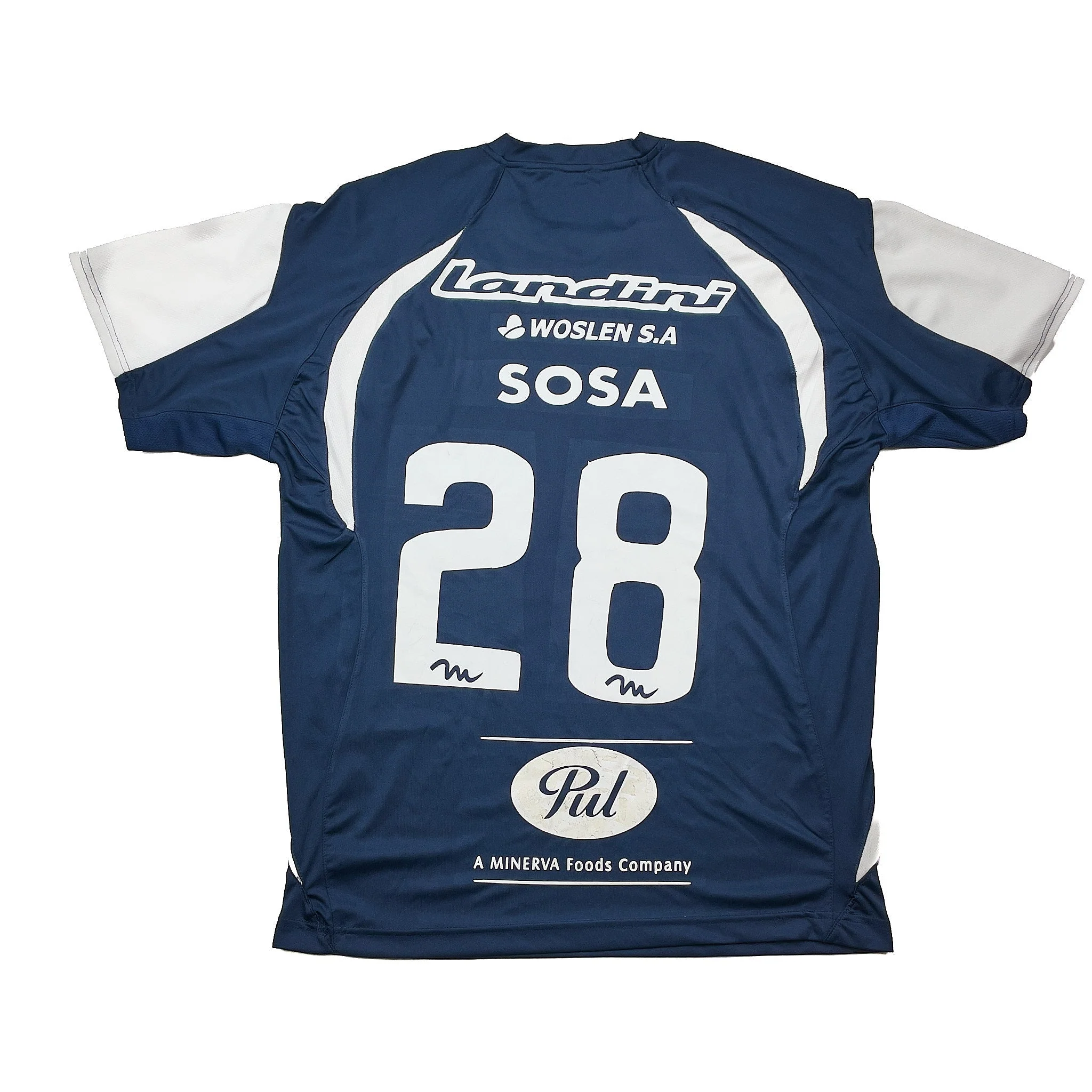 2012/13 Cerro Largo Sosa #28 Away Shirt (L) Mass - Image 2