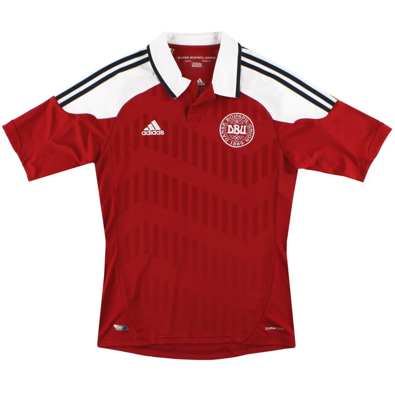 2012-13 Denmark adidas Home Shirt S