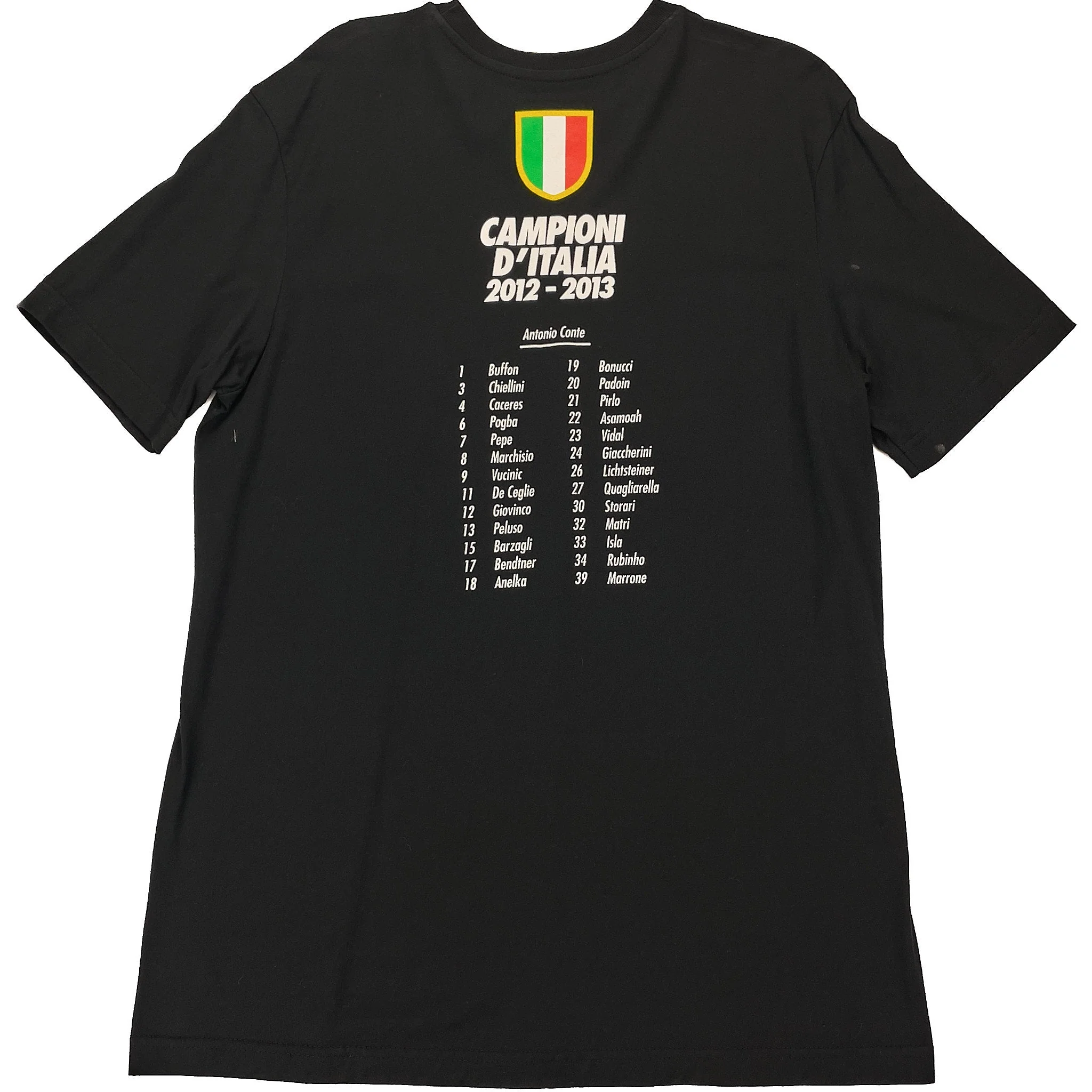 2012/13 Juventus 'Champions' T-Shirt (L) Nike - Image 4