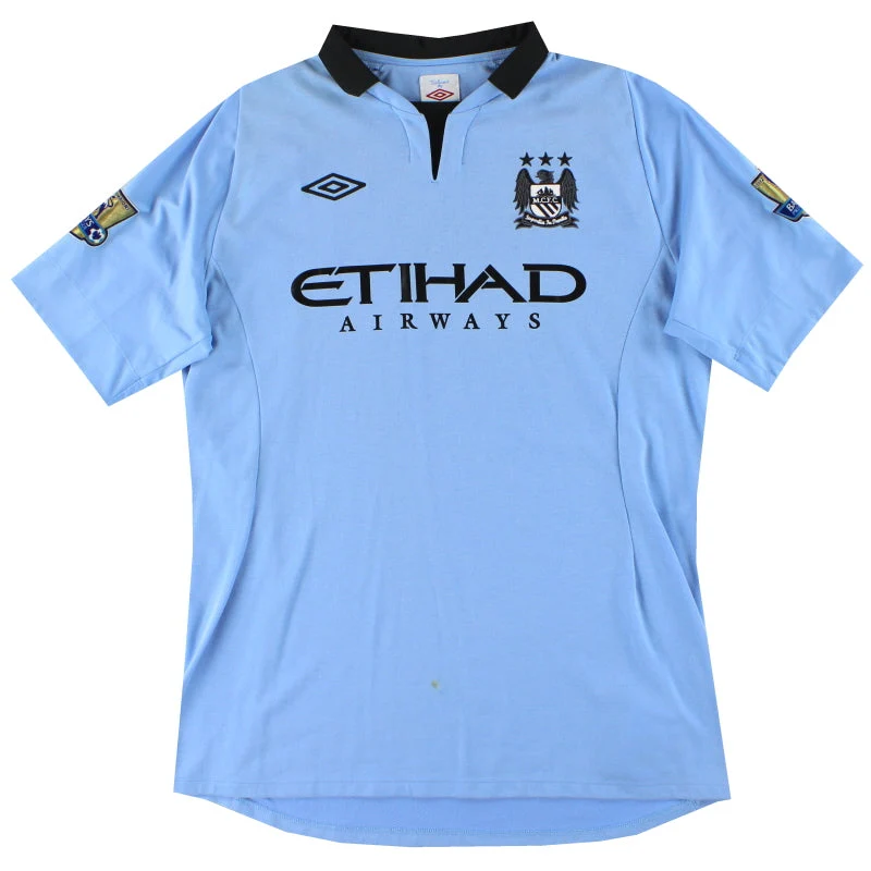 2012-13 Manchester City Umbro Home Shirt L
