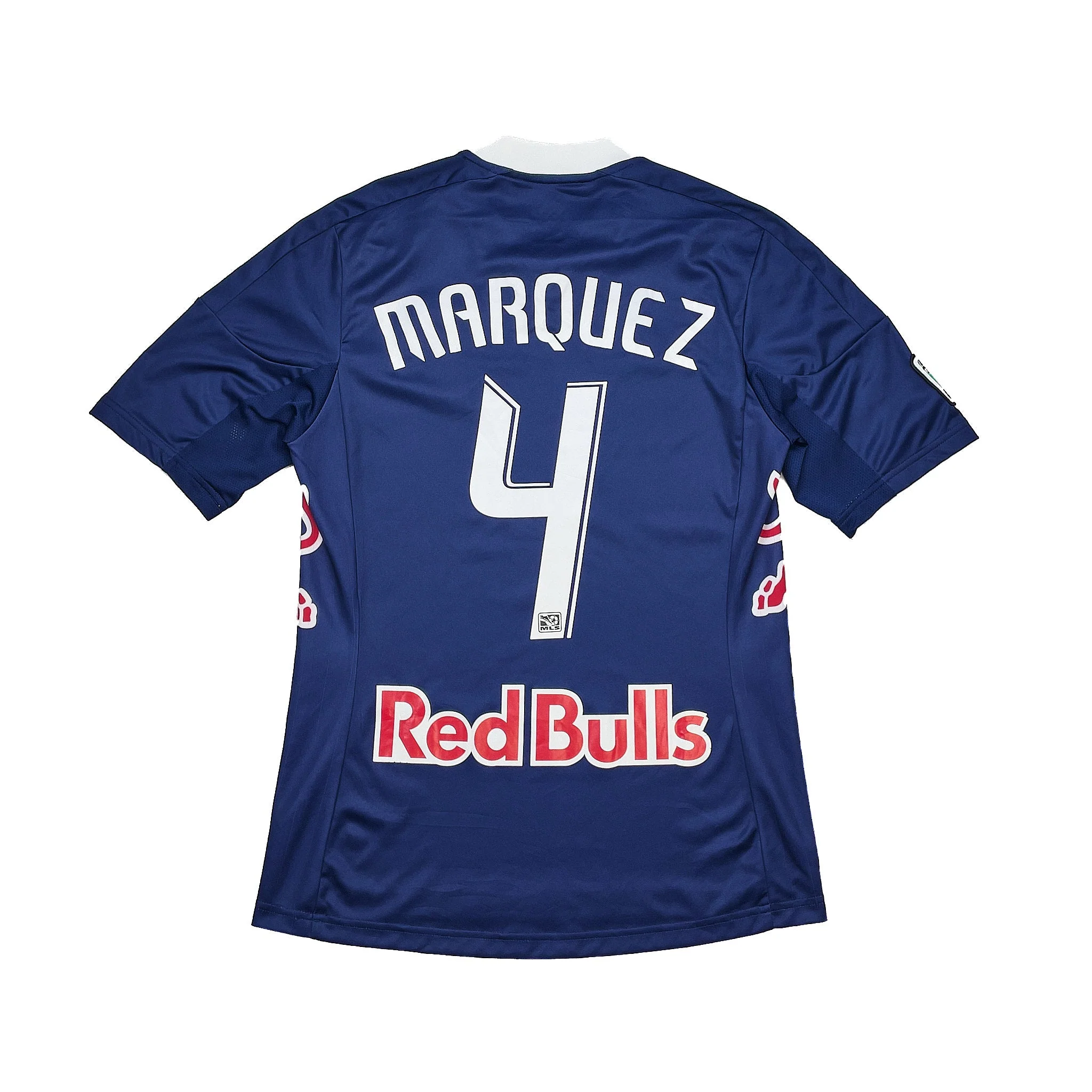 2012/13 New York Red Bulls Marquez #4 Away Shirt (S) Adidas - Image 3