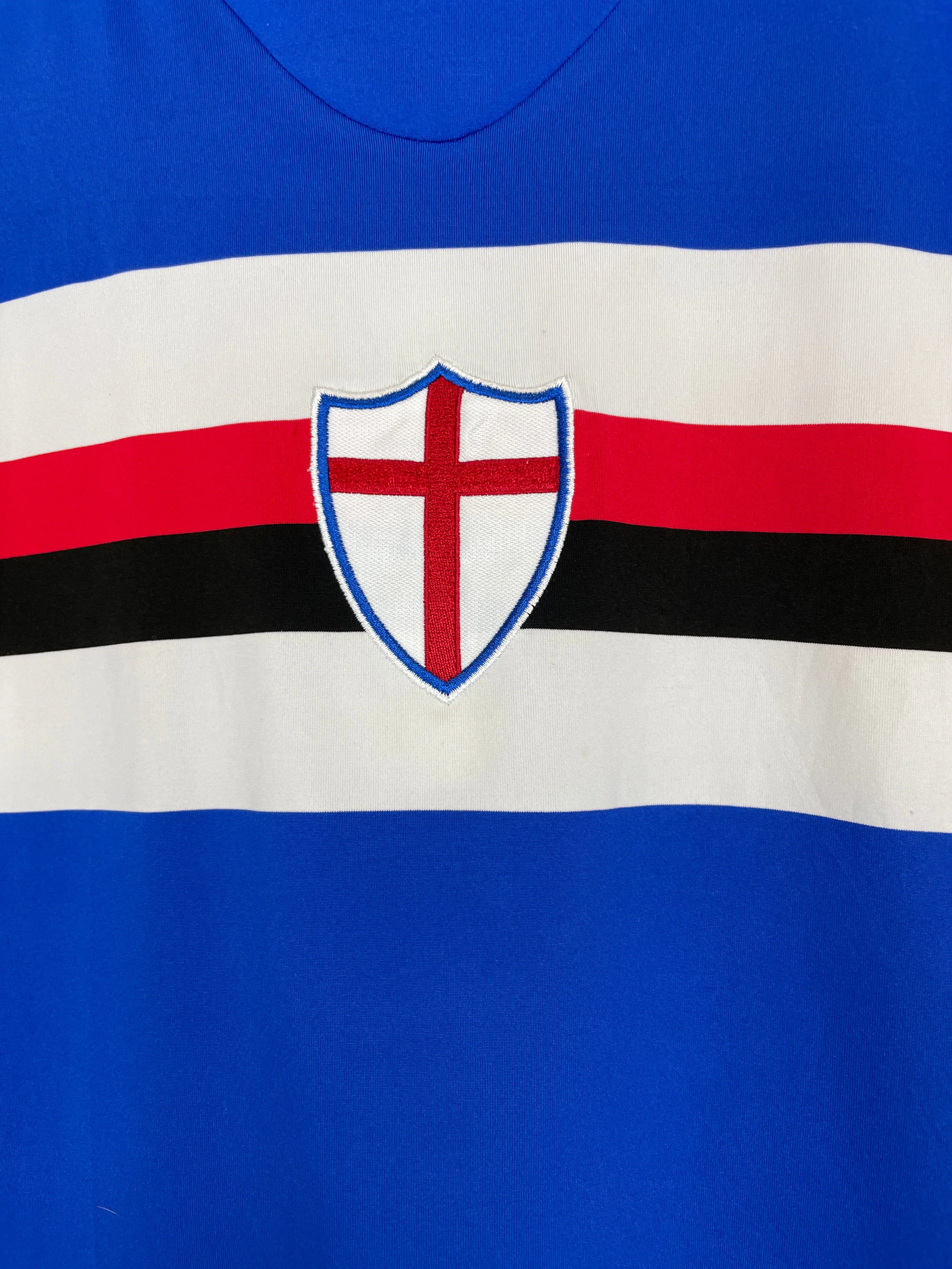 2012/13 Sampdoria Eder #23 Home Shirt (XL) Kappa - Image 3