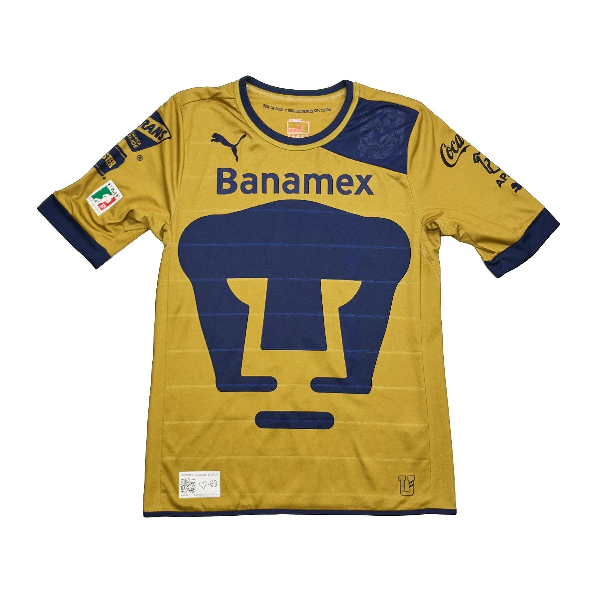 2012/13 UNAM Pumas Orrantia #18 Home Shirt (S) Puma - Image 2