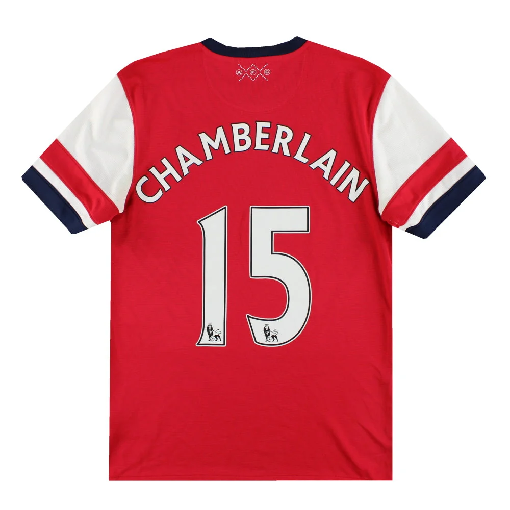 2012-14 Arsenal Nike Home Shirt Chamberlain #15 S